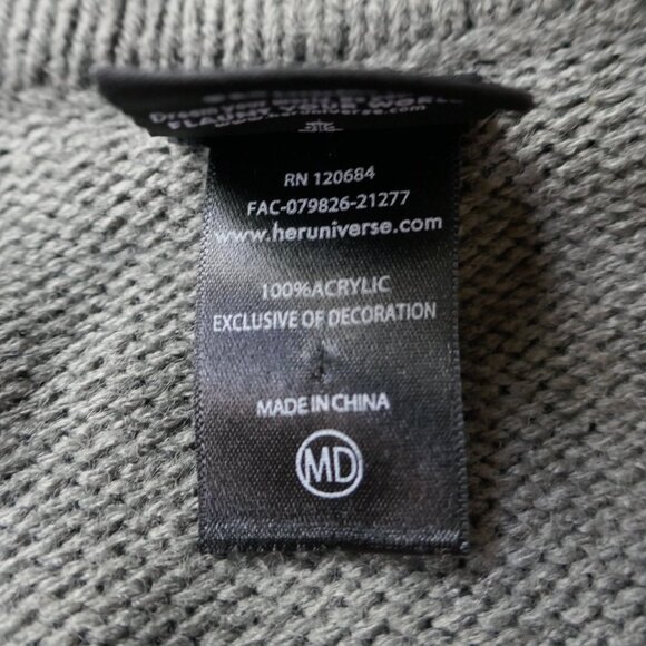 Star Wars knit cardigan size M - Picture 5 of 5